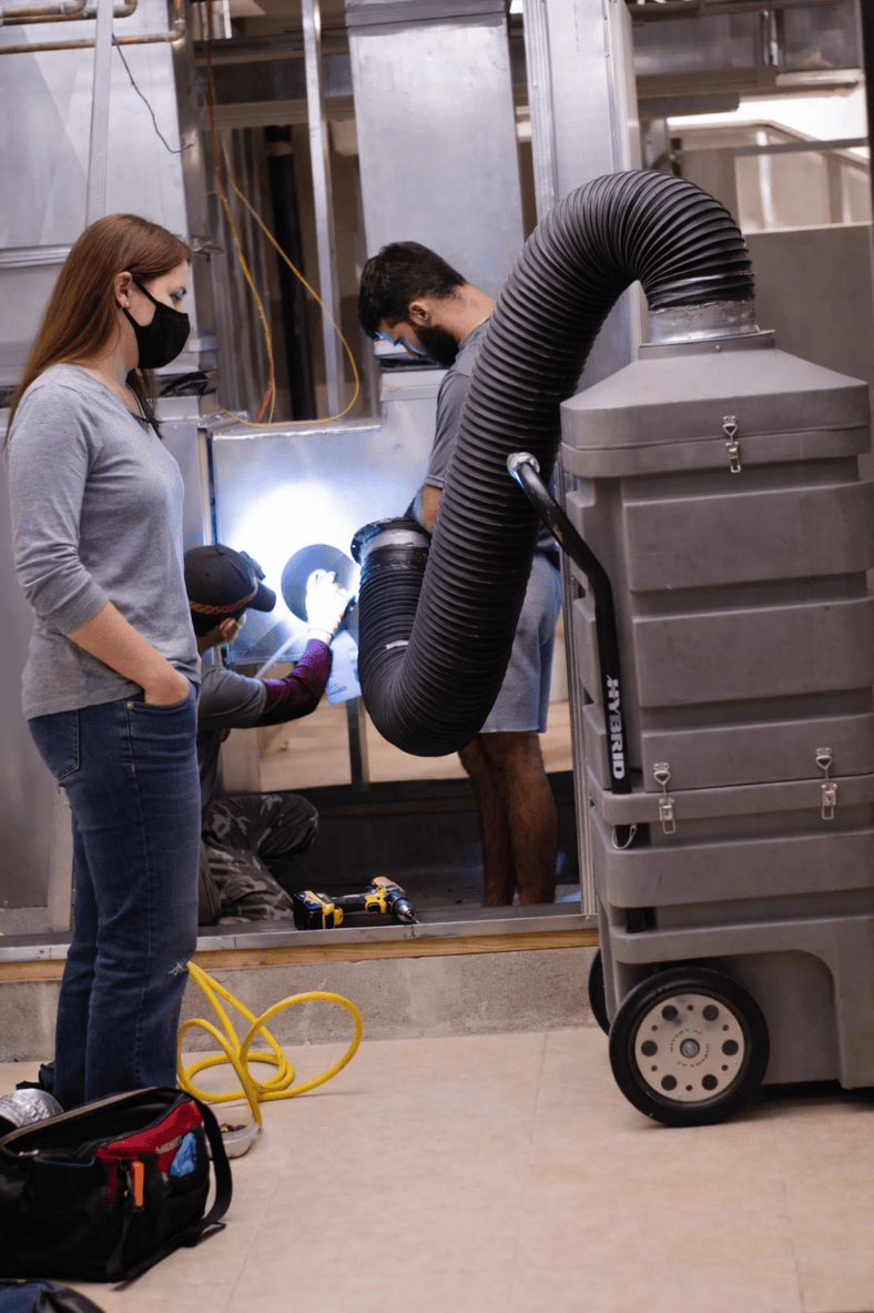 HVAC Technicians Before and After